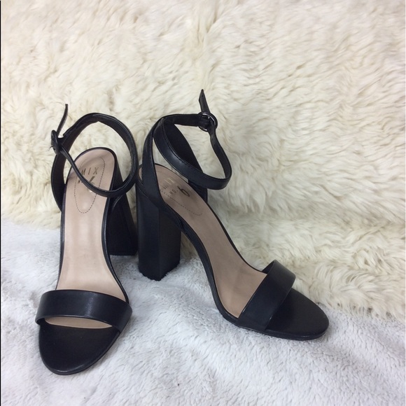 🎁Mix no.6 CAMIAN SANDAL Block Heel Sandals Size 9 - Picture 6 of 8